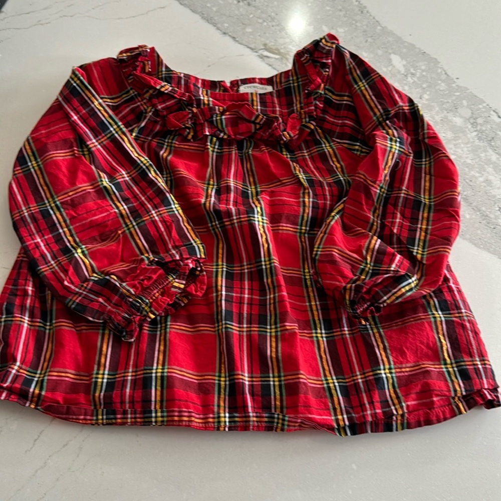 Crew Cuts Holiday Blouse